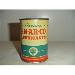 nice En-ar-co white rose 1 lb grease tin