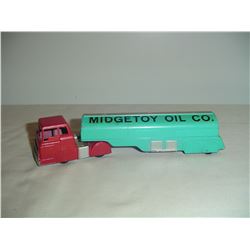 1950's Midgetoy oil co tanker truck