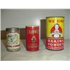 Image 1 : 3 nice old baking powder tins