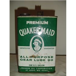 1 gallon Quaker Maid oil can