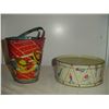 Image 1 : nice old tin toys ,sand pail and drum