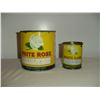 Image 1 : 2 #White Rose grease tins 1lb and 5 lb