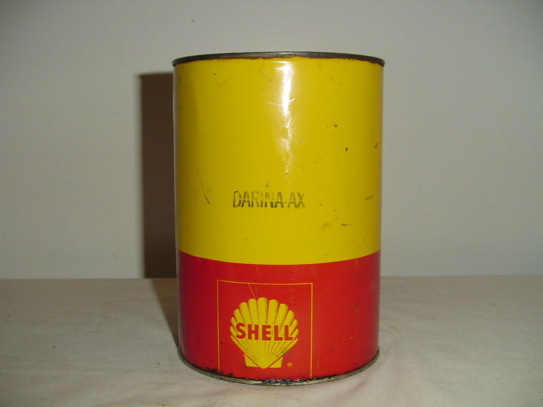 5 lb Shell grease tin