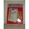 Image 1 : tin Chesterfield cigarette sign