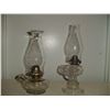 Image 1 : #1 and #2 finger hold coal-oil lamps