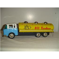 tin friction truck oil tanker