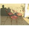 Image 1 : 3 ,wire ice cream parlor chairs with arms