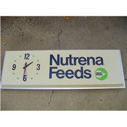 cargill, light up advertising clock