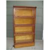Image 1 : 4 section oak stacking bookcase