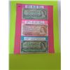 Image 2 : Canadian Bank Notes 1954- $1.00/ 1974- $2.00/ 1967 Centennial Year- $1.00