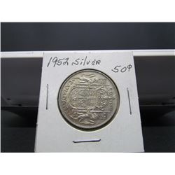 1952 Canadian Silver50 cents