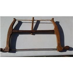 Small hand made finishing saw 20"
