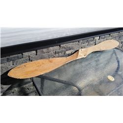 Snow plane / wind charger hand carved propeller- 6ft