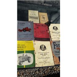 8 farm machinery/tractor manuals