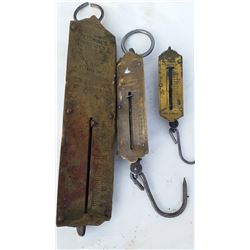 3 brass pocket scales (1 for cow testing)
