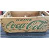 Image 1 : Wooden Coca Cola Crate (green)