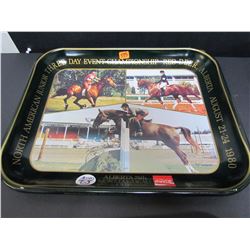 North America Alberta 75th Normandeau Cup 1980 Coca Cola Tray 80-64 Canadian Edition