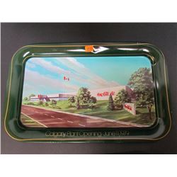 1979 Calgary Coca Cola "Plant opening Calgary " 1981 coca cola tray