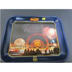 Expo 86 Vancouver Coca Cola tray
