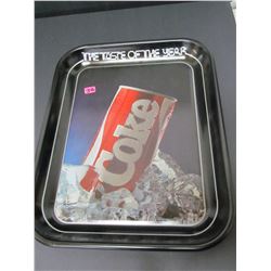 "The Taste of The Year" limited Canadian edition 1985 Coca Cola Tray