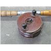 Image 2 : Vintage Fishing Rod with wooden reel