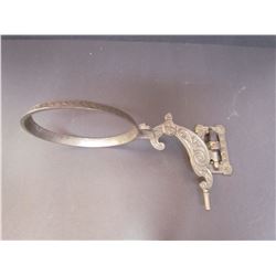 Wall hanging Coil lamp holder