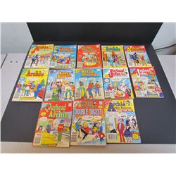 Archie comic lot- 13 Archie comics assorted