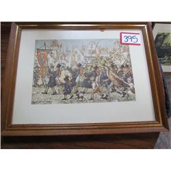 Anton Piek 1972 Donald Art Co Old English print 10.5x13.5