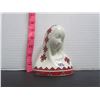 Image 2 : Ceramic Hooded Lady Ukranian Decoration Piece