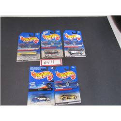 Lot #3- 5 Hot wheels Solar Eagle III, Twin Mill II, Stomp Comp Dragster,Alien, Flashfire