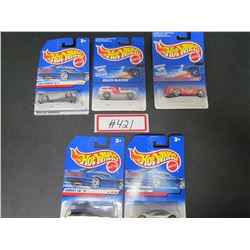 Lot#11 -5 Hotwheels-Callaway C-7,Sonic Special,Beach Blaster,Avus Quattro,Sweet16 II