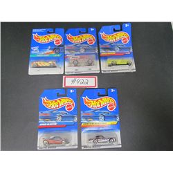 Lot#12-5 Hotwheels- Sonic Special,Pasta Pipes,Bronco,Stuts Blackhawk,Speed Blaster