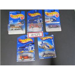 Lot#19-5 Hotwheels-HotSeat,Rail Rodder,Rescue Ranger,HW Designs,Silhouette II