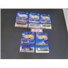 Image 1 : Lot#20- 5 Hotwheels- Flamestopper,Bus,Hydrojet,Tbird 63,Jaguar XJ220