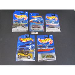 Lot#25-5 Hotwheels-Hw,Oshkosh Snowplow,Rescur Ranger,Sonic Special,X Racers(Scion B),Sweet16