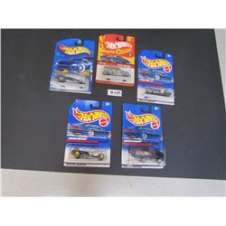 Lot#29-4 Reg Hotwheels 1 Classics-Skullrider Rigor Motor,Wastelander,TwinMill II,Classics(1940's Woo