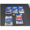 Image 1 : Lot#32-5 Hotwheels-T Bird 57',Speed-a-saurus,Sweet16,Evil Twin,Screamin Hauler