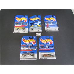 Lot#33-5 Hotwheels-Plymouth Barracuda 1970,Shadow Jet II,Roadrunner 1970,So Fine,Driven to the max