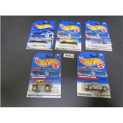Lot#42-5 Hotwheels- Gulch Stepper,Mercedes C-Class,Porsche 911 Targa,Mercedes c-class,Scorchin Scoot