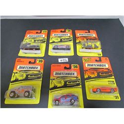 Lot#46-6 Matchbox-Corvette Stingray III,Jaguar XJ220,Ford Bronco II,Isuzu Rodeo,Volvo Container truc