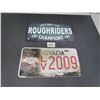 Image 1 : Sask Rough Riders + Nevada License plates