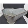 Image 1 : Old Galvanized Coal Scuttle