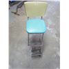 Image 1 : Vintage High Stool with adjustable foot rest