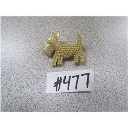 Scotty Dog Brouche