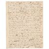 Image 2 : 1819 General William Barton Autograph Letter Signed While he was Imprisoned