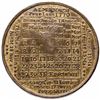 Image 1 : 1779-Dated American Revolution French Calendar Medal Struck in Brass