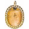 Image 2 : c. 1790, Locket with Miniature Painting of Columbia