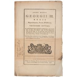 Act Carrying into Execution, Treaty of Amity, 1797