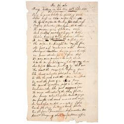 (OLIVER HAZARD PERRY) Poem On His Battle of Lake Erie - 1813 Naval Victory
