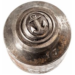 1860s Civil War Original United States Navy Button Steel Die From Scoville